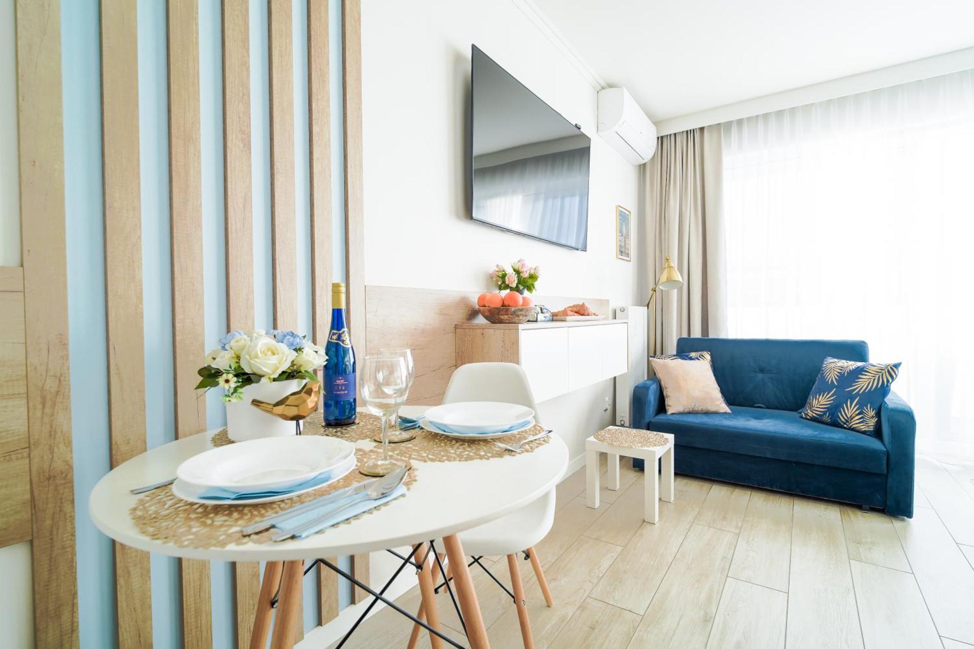 Apartmán Lulu - Normandia - Z Klimatyzacja Blisko Morza, Basen Silownia Parking