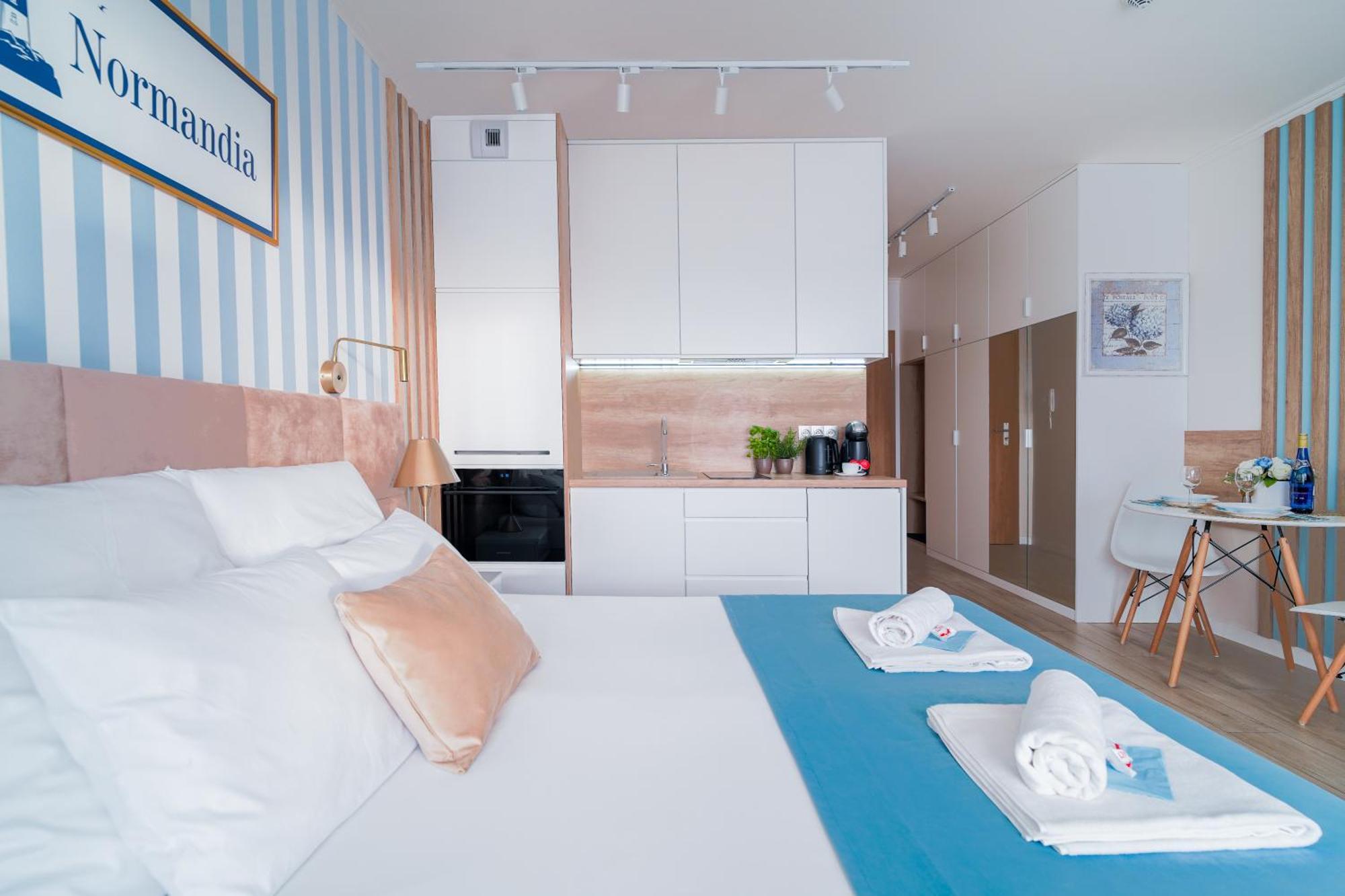 Lulu - Normandia - Z Klimatyzacja Blisko Morza, Basen Silownia Parking Apartmán